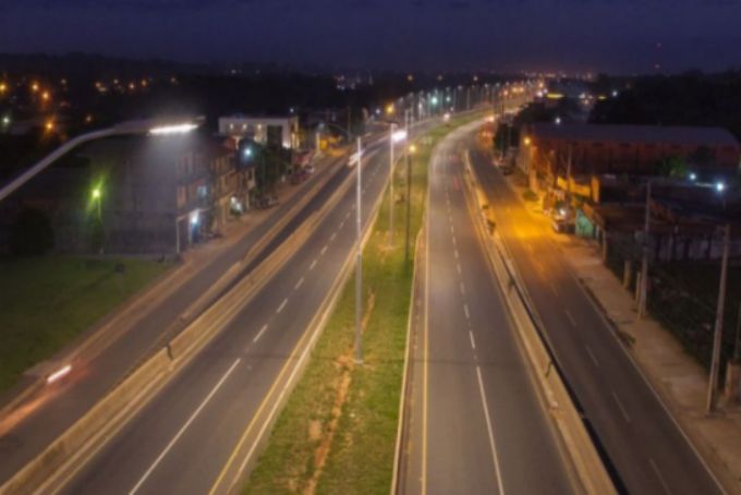 巴拉圭Ruta 3号路路灯工程项目.jpg